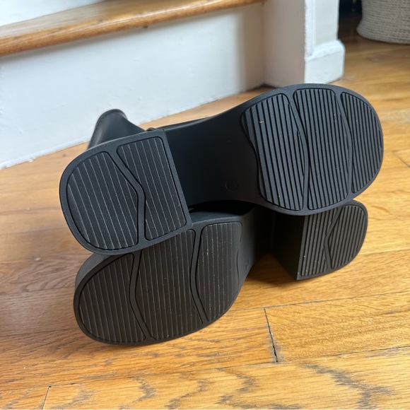 NEW Madden Girl Grace Platform Chelsea Boots | Square Toe Block Heel Boots - Picture 6 of 7